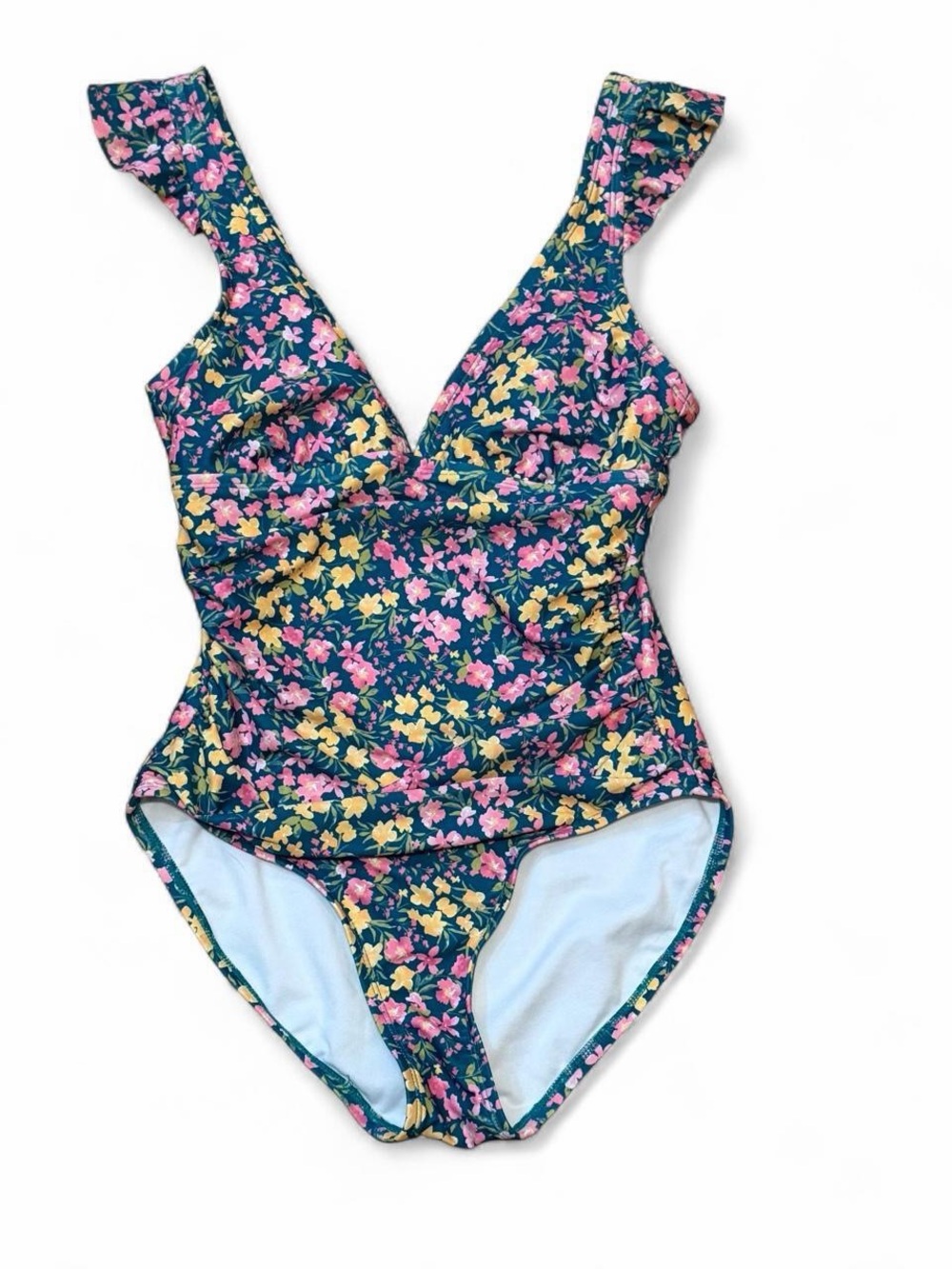 Kona Sol Floral One-Piece Swimsuit